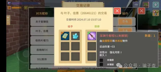 叶子佳惠 的证据